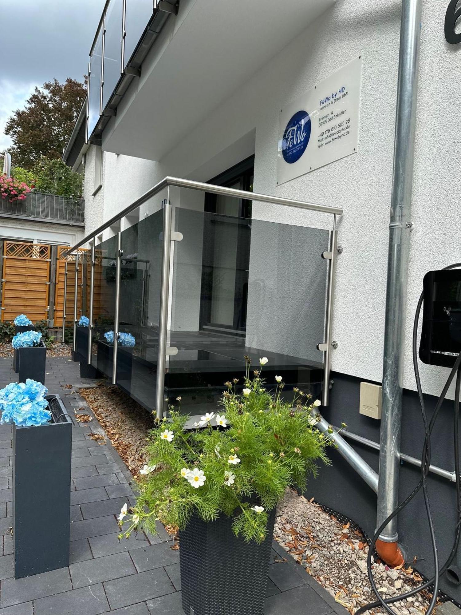 Fewo By Hd Mit Parkplatz, Wallbox, Wintergarten Bad Salzuflen Kültér fotó